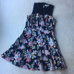 Anthropologie Floral and Lace Dress